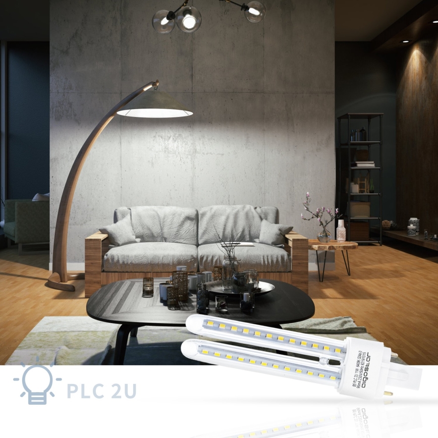 Bombilla LED G24d-3/11W/230V 3000K - Brilagi