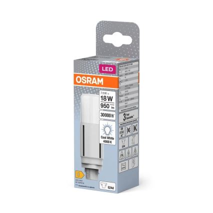 Bombilla LED G24d/7,5W/230V 4000K - Osram