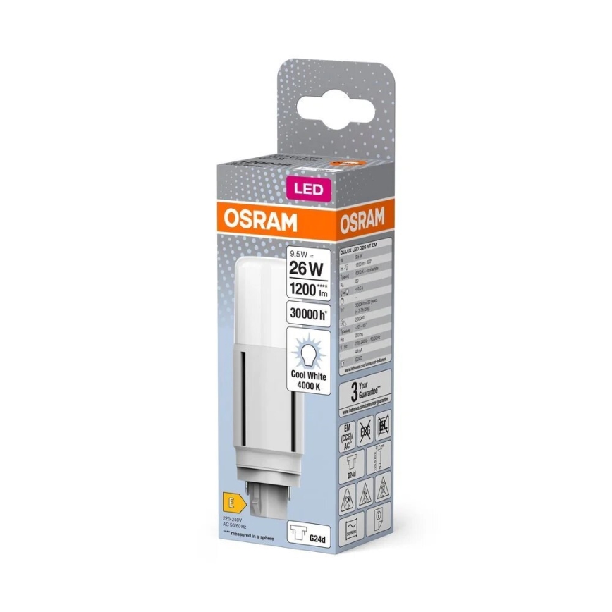 Bombilla LED G24d/9,5W/230V 4000K - Osram
