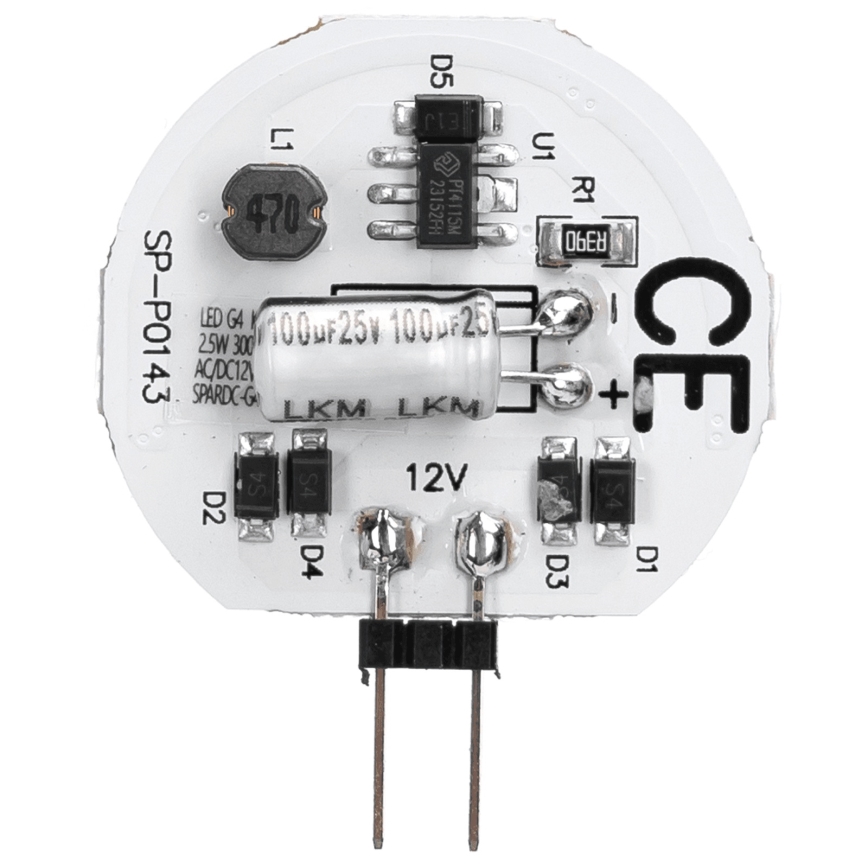 Bombilla LED G4/2,5W/12V 3000K - Aigostar