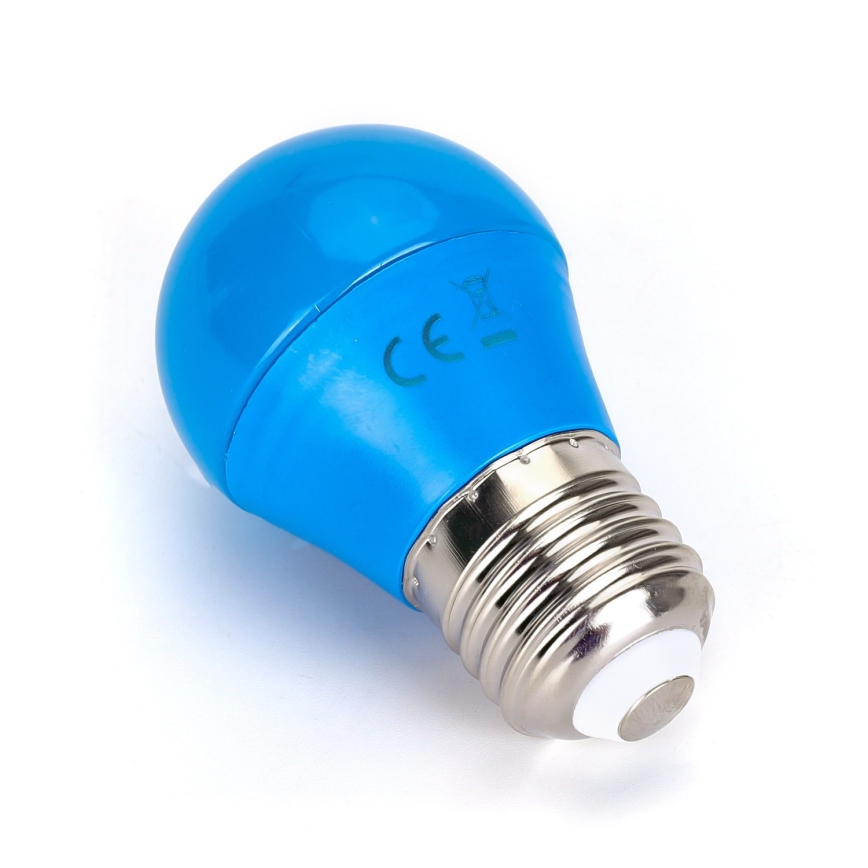 Bombilla LED G45 E27/4W/230V azul - Aigostar