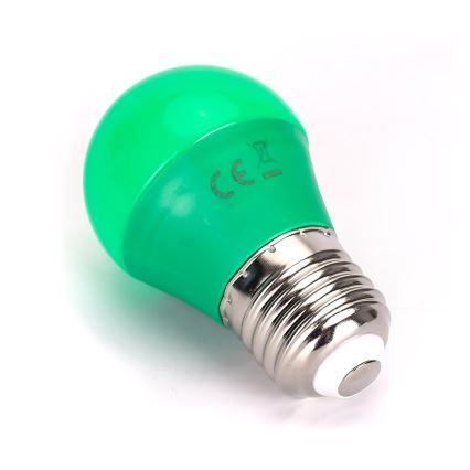 Bombilla LED G45 E27/4W/230V verde - Aigostar