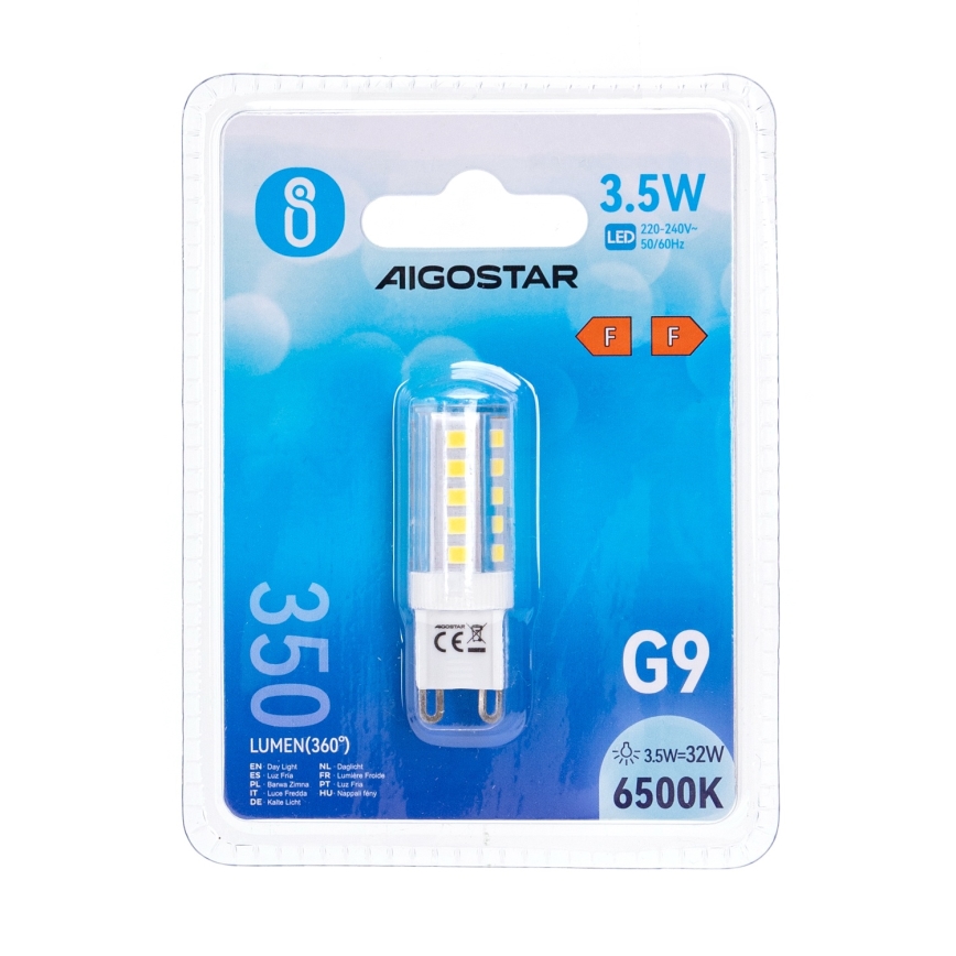 Bombilla LED G9/3,5W/230V 6500K - Aigostar