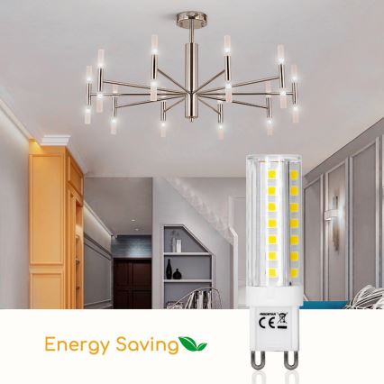 Bombilla LED G9/4,8W/230V 6500K - Aigostar