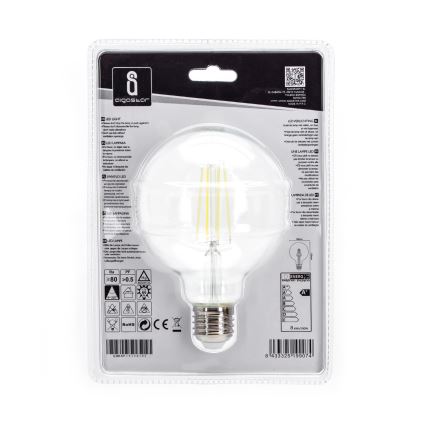 Bombilla LED G95 E27/8W/230V 6500K - Aigostar