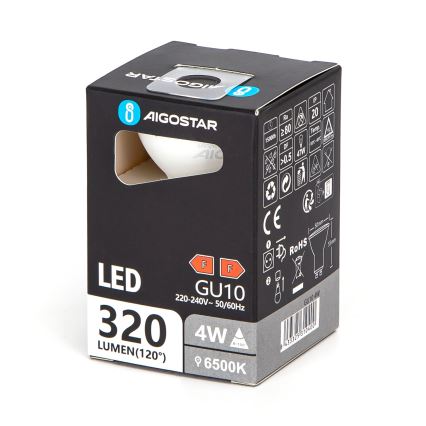 Bombilla LED GU10/4W/230V 6500K - Aigostar