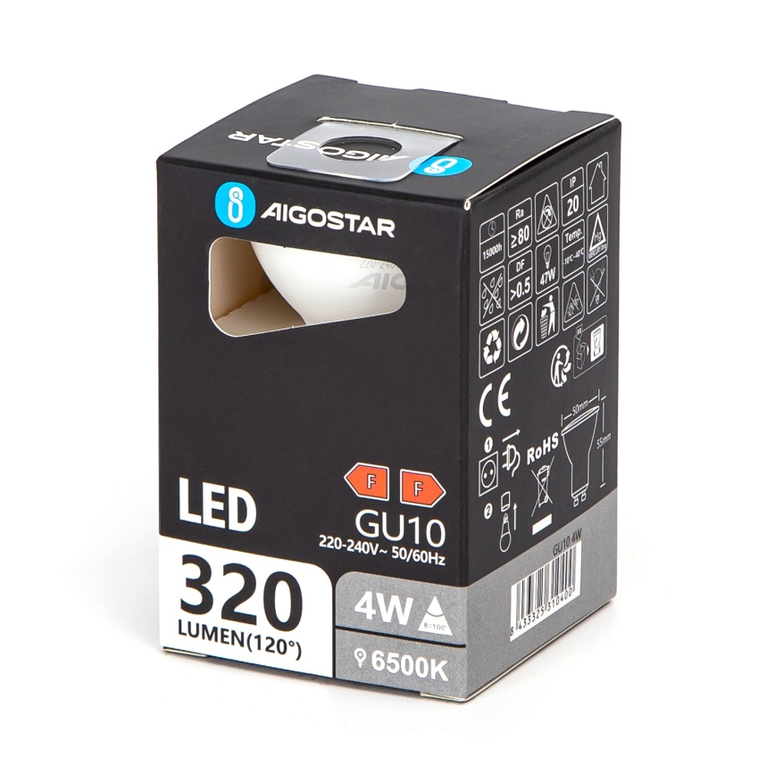 Bombilla LED GU10/4W/230V 6500K - Aigostar