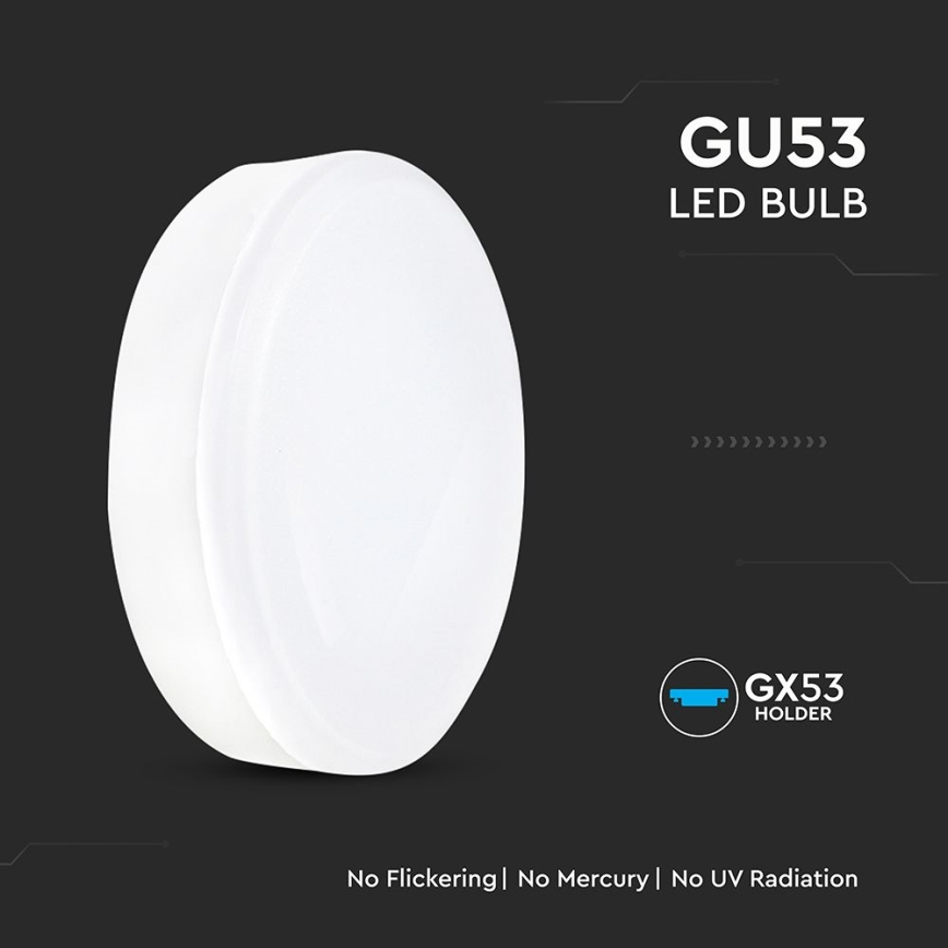 Bombilla LED GX53/6,4W/230V 4000K