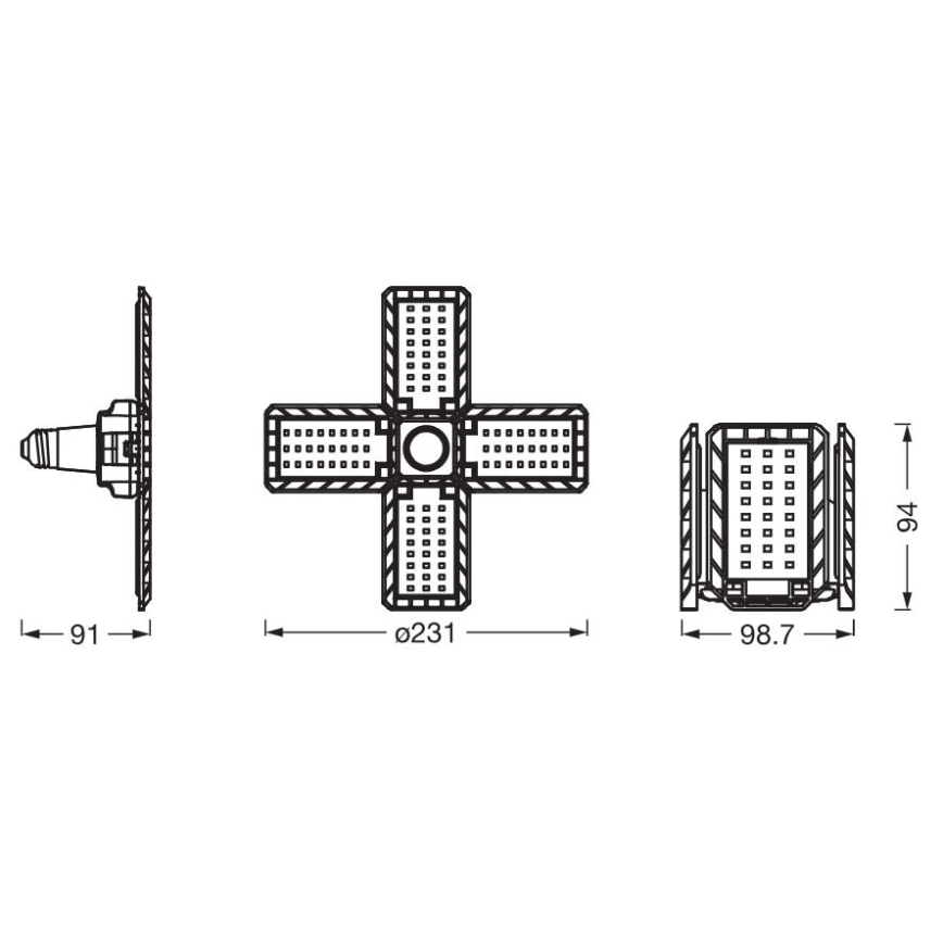 Bombilla LED HIGHBAY E27/23W/230V 4000K - Ledvance