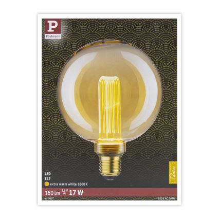 Bombilla LED INNER G125 E27/3,5W/230V 1800K - Paulmann 28875
