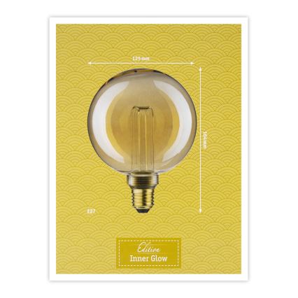 Bombilla LED INNER G125 E27/3,5W/230V 1800K - Paulmann 28875