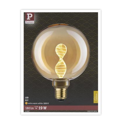 Bombilla LED INNER G125 E27/3,5W/230V 1800K - Paulmann 28881