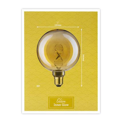 Bombilla LED INNER G125 E27/3,5W/230V 1800K - Paulmann 28881