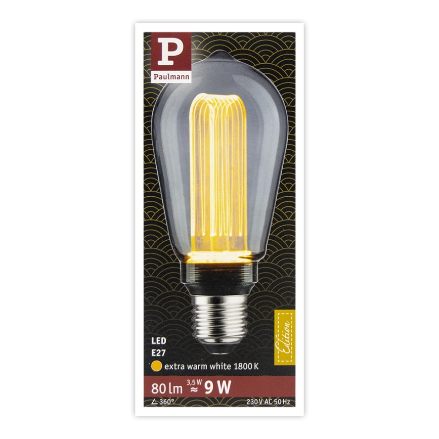 Bombilla LED INNER ST64 E27/3,5W/230V 1800K - Paulmann 28880
