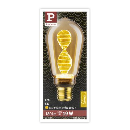 Bombilla LED INNER ST64 E27/3,5W/230V 1800K - Paulmann 28885