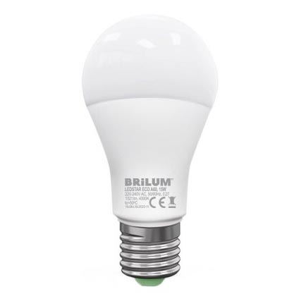 Bombilla LED LEDSTAR ECO A60 E27/15W/230V 4000K