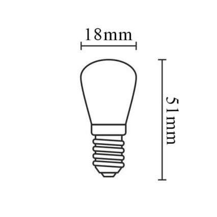 Bombilla LED MINI E14/3,5W/230V 4000K