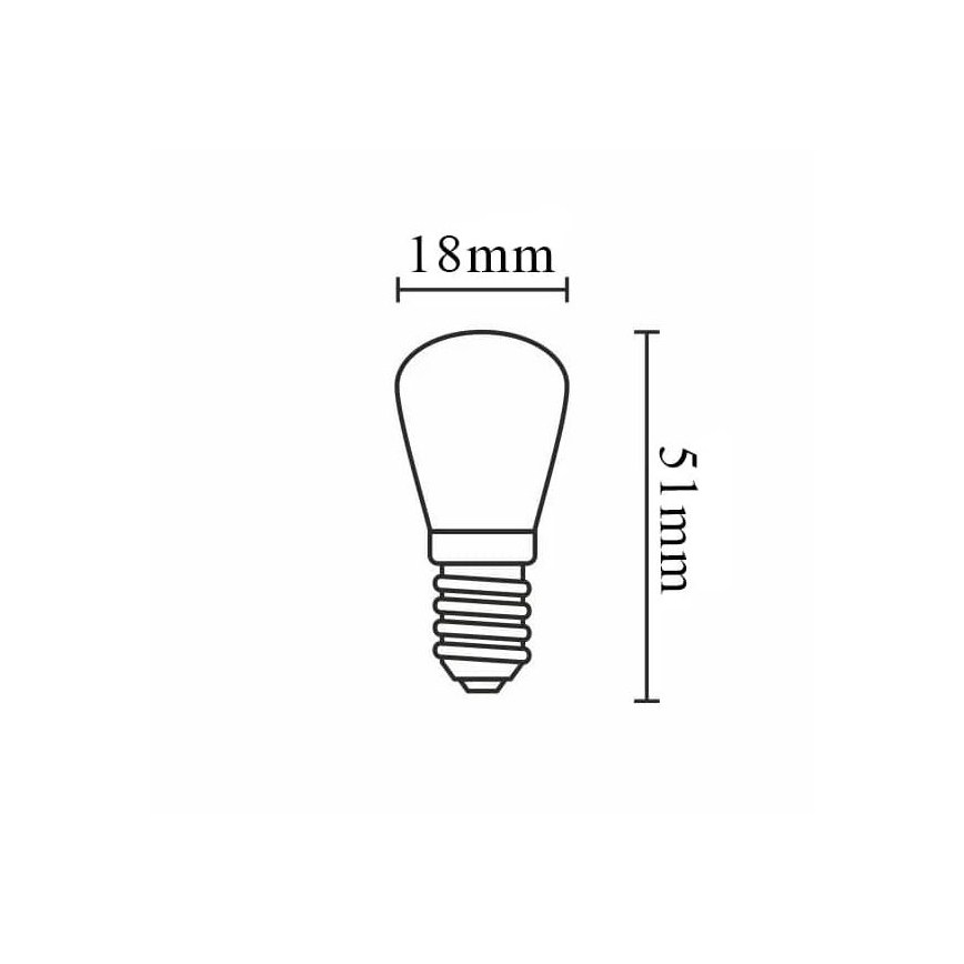 Bombilla LED MINI E14/3,5W/230V 4000K