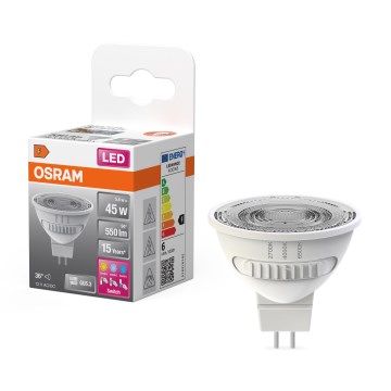 Bombilla LED MR16 GU5,3/5,6W/12V 2700/4000/6500K 36° - Osram