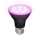 Bombilla LED para crecimiento de plantas PLANTY E27/7W/230V 1200K negra