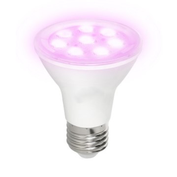 Bombilla LED para cultivo de plantas PLANTY E27/7W/230V 1200K blanco