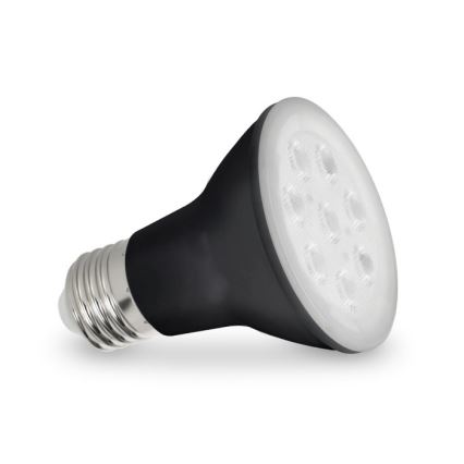 Bombilla LED para cultivo de plantas PLANTY E27/7W/230V 1200K negro