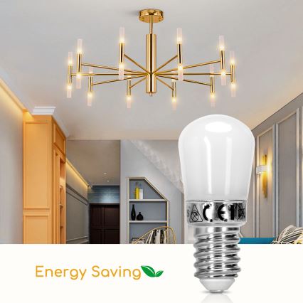 Bombilla LED para frigorífico T22 E14/2W/230V 3000K - Aigostar