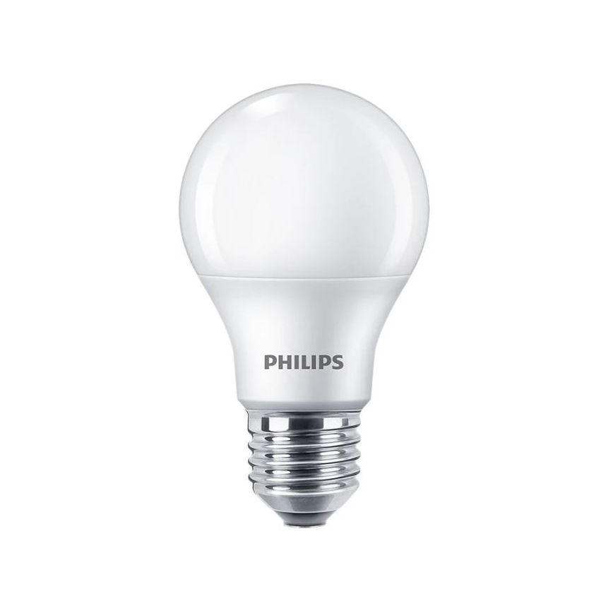 Bombilla LED Philips A60 E27/8W/230V 3000K