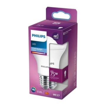 Bombilla LED Philips E27/10W/230V 6500K