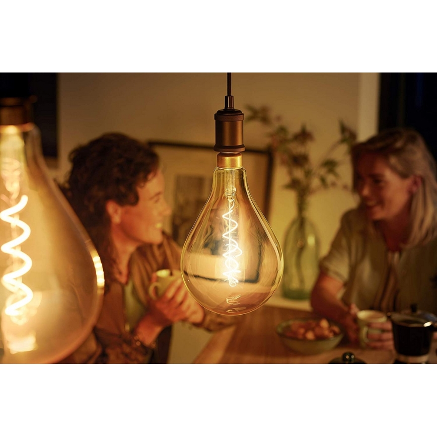 Bombilla LED Philips E27/5W/230V 2000K - VINTAGE