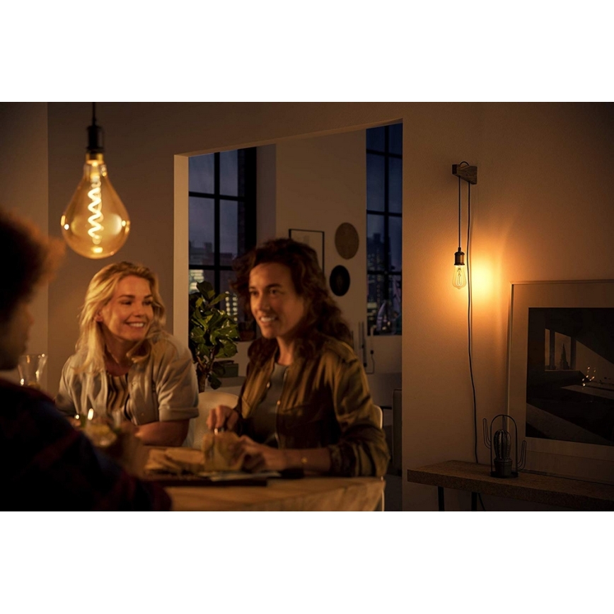 Bombilla LED Philips E27/5W/230V 2000K - VINTAGE