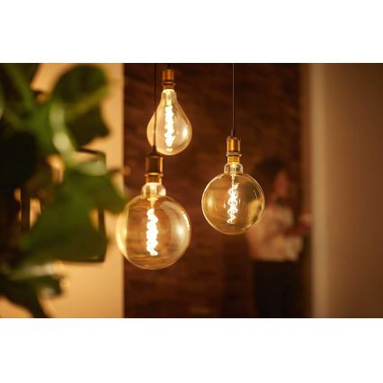 Bombilla LED Philips E27/5W/230V 2000K - VINTAGE