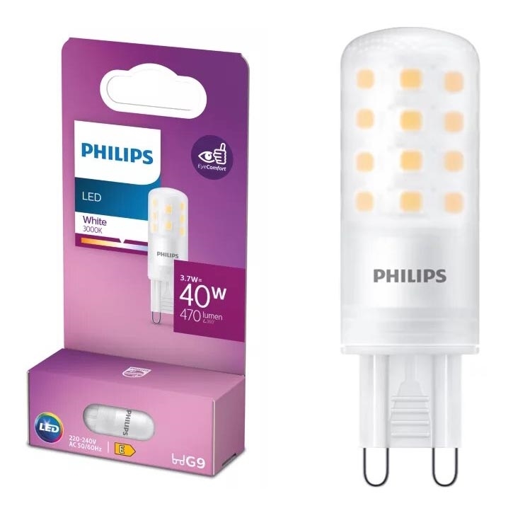 Bombilla LED Philips G9/3,7W/230V 3000K