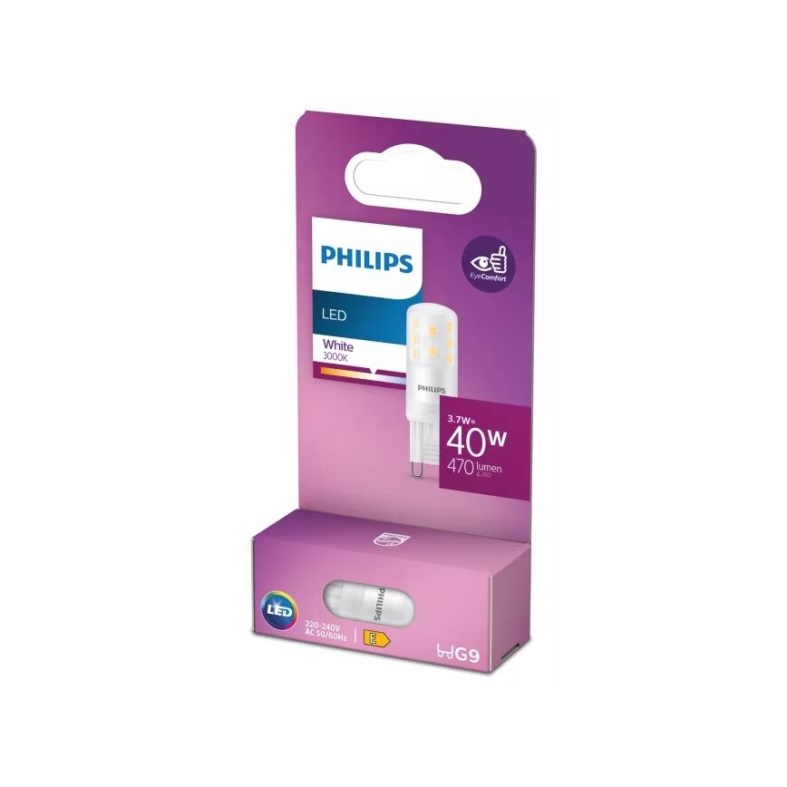 Bombilla LED Philips G9/3,7W/230V 3000K