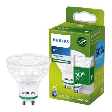 Bombilla LED Philips GU10/2,4W/230V 4000K