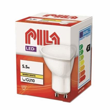 Bombilla LED Philips Pila GU10/5,5W/230V 2700K