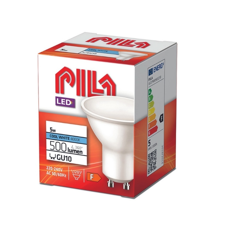 Bombilla LED Philips Pila GU10/5W/230V 4000K