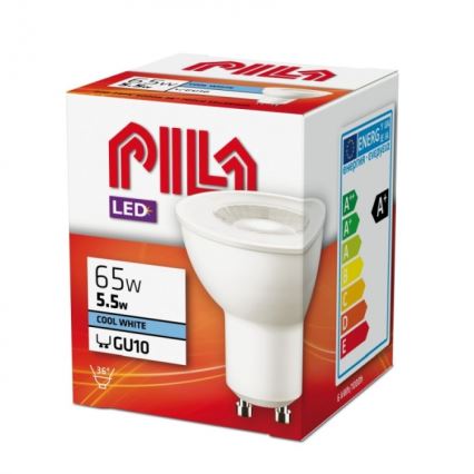Bombilla LED Philips Pila PAR16 GU10/5,5W/230V 4000K