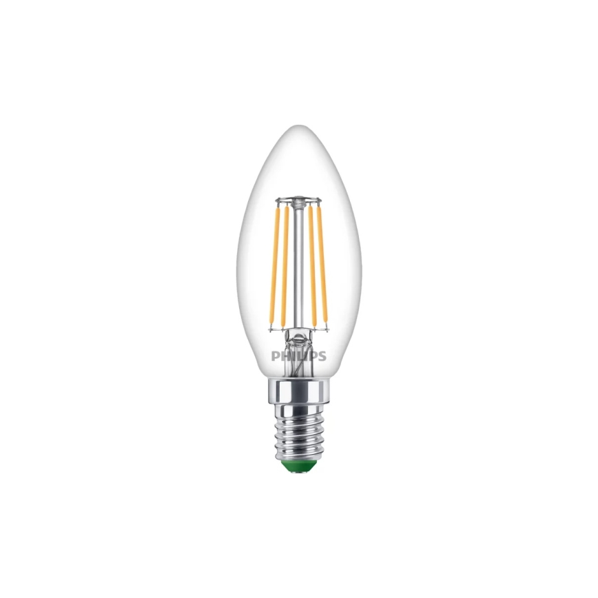 Bombilla LED Philips ULTRAEFFICIENT VINTAGE B35 E14/1,2W/230V 2700K