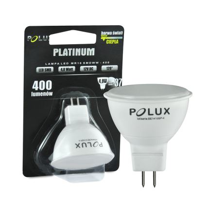Bombilla LED PLATINUM GU5,3/MR16/4,9W/12V 3000K