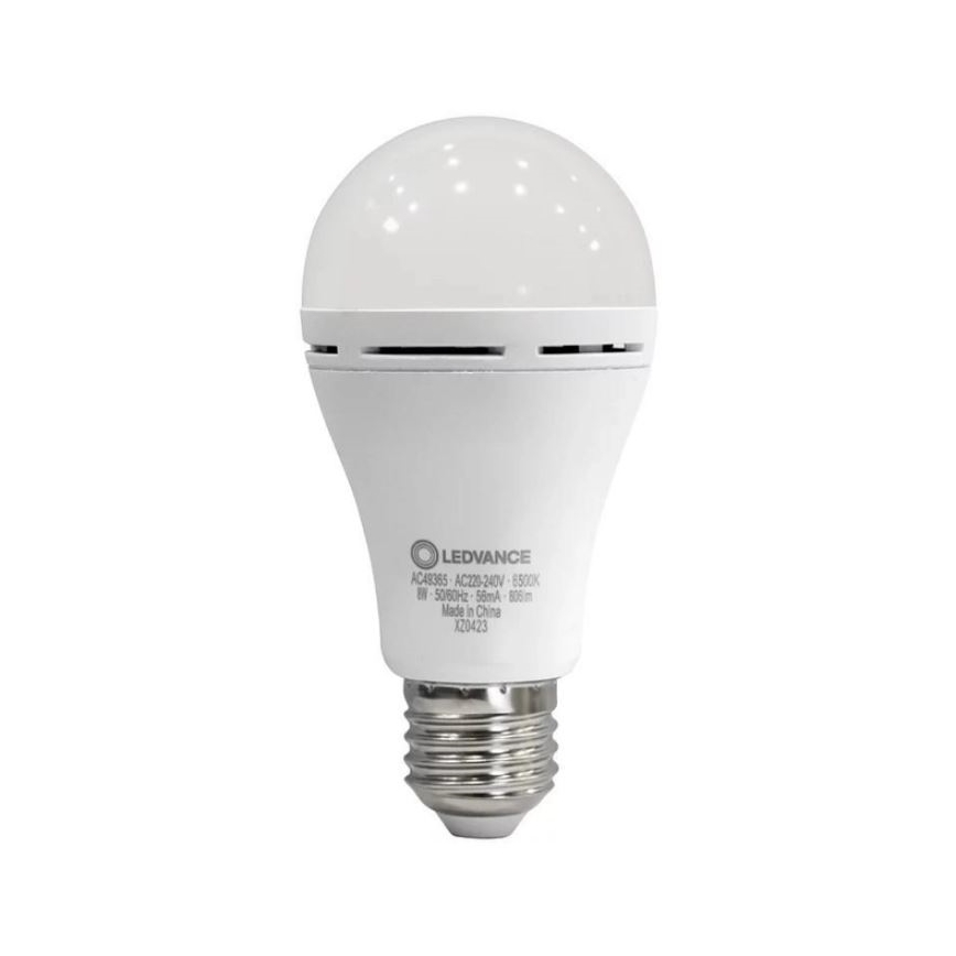Bombilla LED RECHARGEABLE A60 E27/8W/230V 6500K - Ledvance