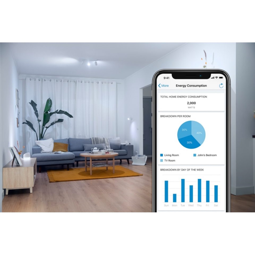 Bombilla LED regulable A60 E27/4,3W/230V 2700-4000K CRI 90 Wi-Fi - WiZ