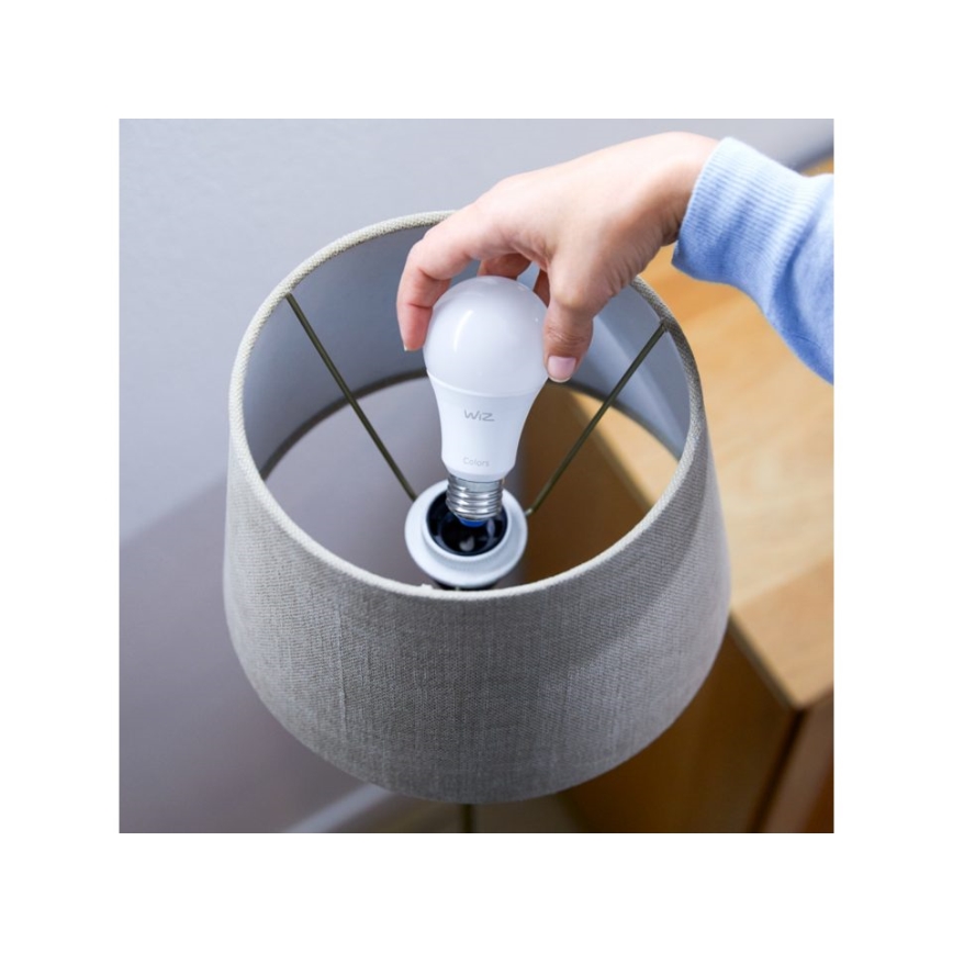 Bombilla LED regulable A67 E27/13W/230V 2700-6500K CRI 90 Wi-Fi - WiZ