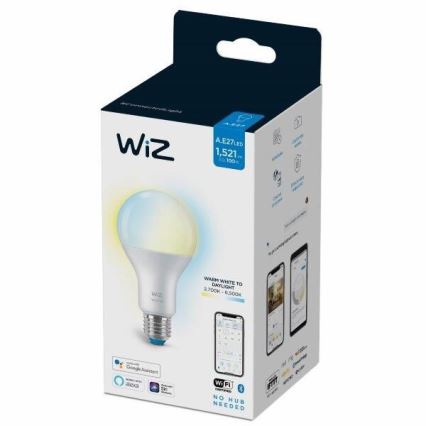 Bombilla LED regulable A67 E27/13W/230V 2700-6500K CRI 90 Wi-Fi - WiZ