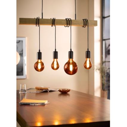 Bombilla LED regulable A75 E27/4W/230V 2000K - Eglo 11881