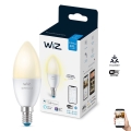 Bombilla LED regulable C37 E14/4,9W/230V 2700K CRI 90 Wi-Fi - WiZ