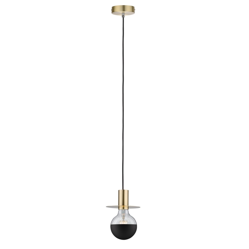 Bombilla LED regulable con casquillo esférico de espejo GLOBE G95 E27/6,5W/230V 2700K negro - Paulmann 28676
