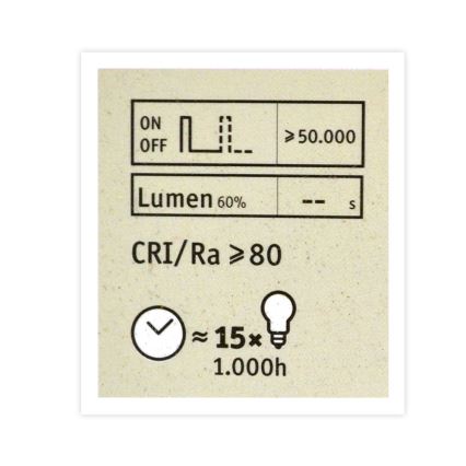 Bombilla LED regulable con casquillo esférico de espejo G125 E27/6,5W/230V - Paulmann 28679