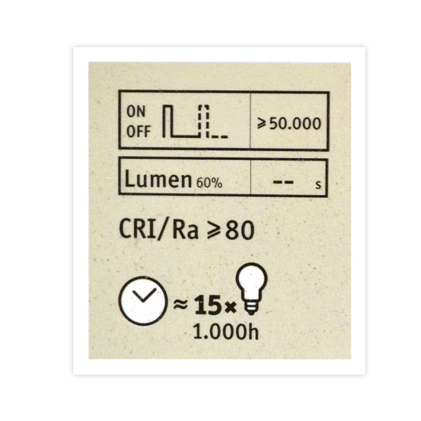 Bombilla LED regulable con casquillo esférico de espejo G125 E27/6,5W/230V - Paulmann 28679