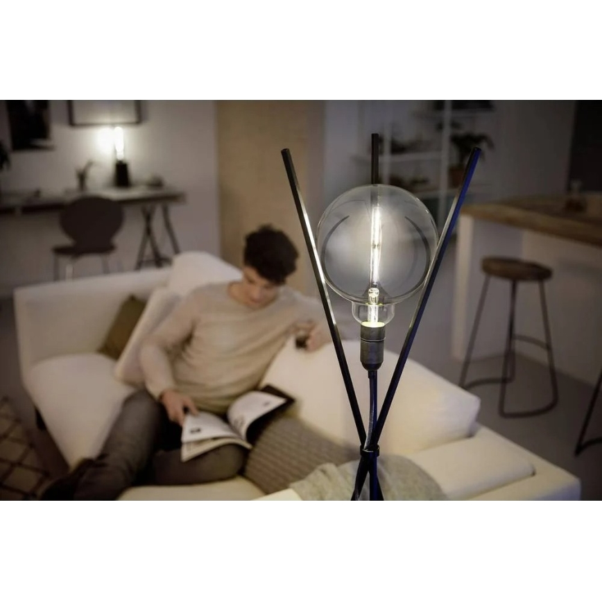 Bombilla LED regulable de filamento G200 E27/6,5W/230V 1800K